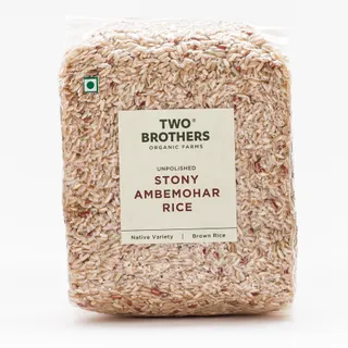 Stony Ambemohar Rice (Unpolished) - 1kg