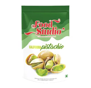 Food Studio Premium Quality California Roasted & Salted Pistachios 250g