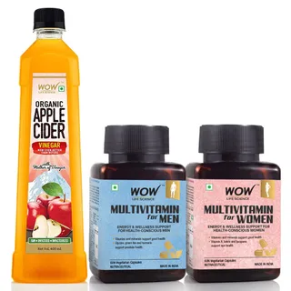 Apple Cider Vinegar + Multivitamin for Men & Women Capsules