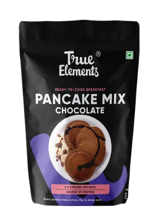 True Elements Chocolate Pancake Mix 250gm