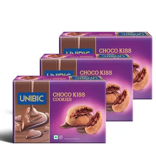Unibic Choco Kiss Cookies ( 250g Pk of 3)