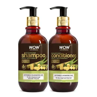 Sugarcane Shampoo + Sugarcane Conditioner - 600 ml