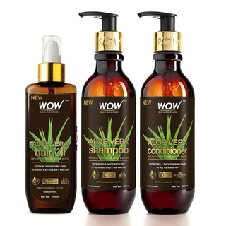 Aloe Vera 3 kit (Hair Oil + Shampoo + Conditioner) - 650 ml