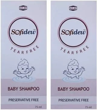 Sofidew Baby shampoo Baby Boys&Baby Girls(Pack of 2x75ML)