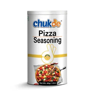 Chukde Spices Pizza Seasoning | Pizza Masala | Seasoning for Pizza and Italian Foods | Oregano Spice Mix Pizza Pasta Seasoning | Mix Herbs Oregano | 80g