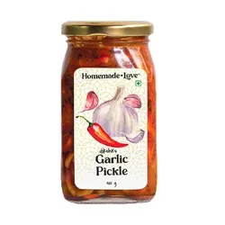 Homemade Love-  Garlic Pickle- 400g