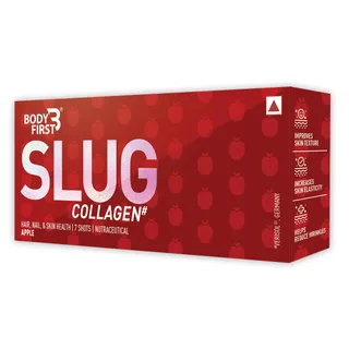 Bodyfirst Collagen Slug, Apple (Pack Of 7)