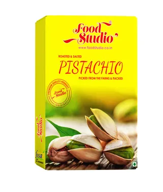 Food Studio Premium Quality Iraian Roasted & Salted Pistachios 250g