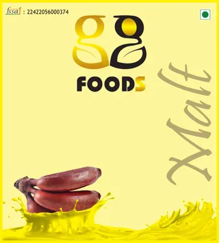 GG foods Banana Malt 500g