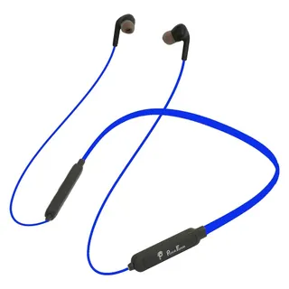 PunnkFunnk Bluetooth Neckband Headset Wireless Bluetooth Headphones with mic IPX6 Water Resistant, Bluetooth 6.0 Earbuds (PF-100BLUE)