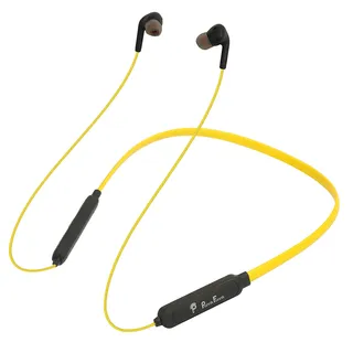 PunnkFunnk PF100 in-Ear Earphones Wireless Neckband with in-Built mic Feature, Upto 12Hours Playtime for Travelling, Gym, and Sports Activities