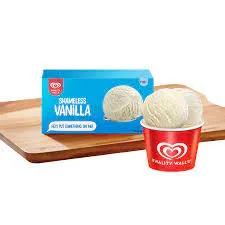KWALITY WALLS VANILLA  FAMILY PACK Ice cream 700 ML