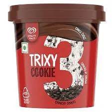 KWALITY WALLS TRIXY COOKIE CUP 110ML ICE CREAM