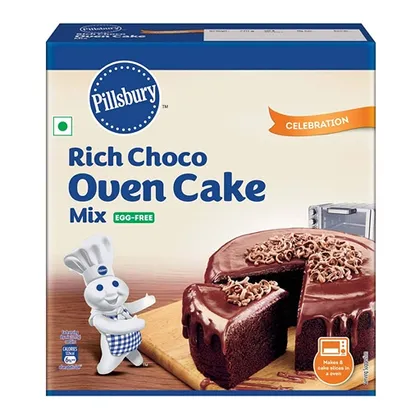 Pillsbury Rich Choco Cake Mix Egg Free 270 gm
