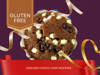 Eggless muffins (Pack of 6) - Gluten free