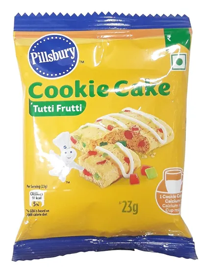 Pillsbury Cookie Cake - Tutti Frutti, 23 gm - null