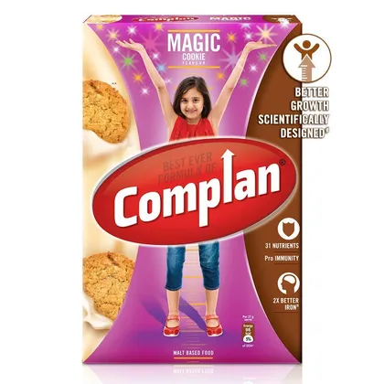 Complan Magic Cookie Flavour Health Drink, 500 gm - null