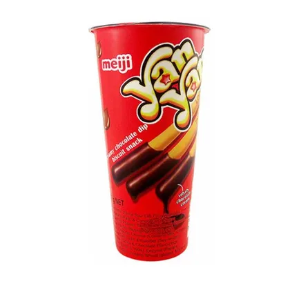 Meiji Yan Yan Dip Biscuit Chocolate 50 gm