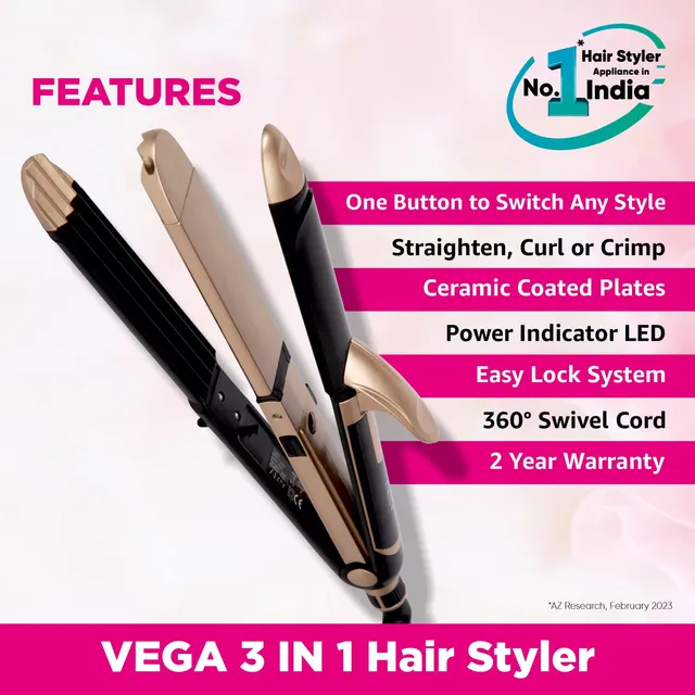 5 IN 1 Styler Made in india  with 6 months Warranty  theestheticbeauty