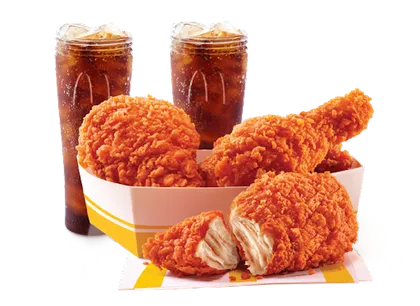 3 Pc Of McSpicy Fried Chicken + 2 Coke