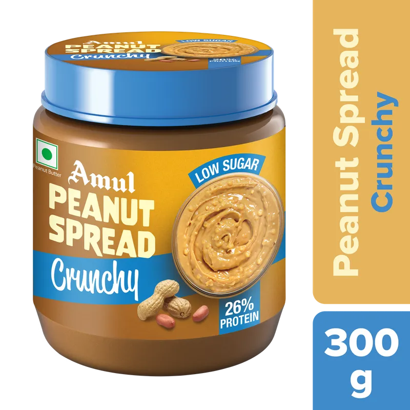 Amul Peanut Butter 'Crunchy' | 300 g Jar