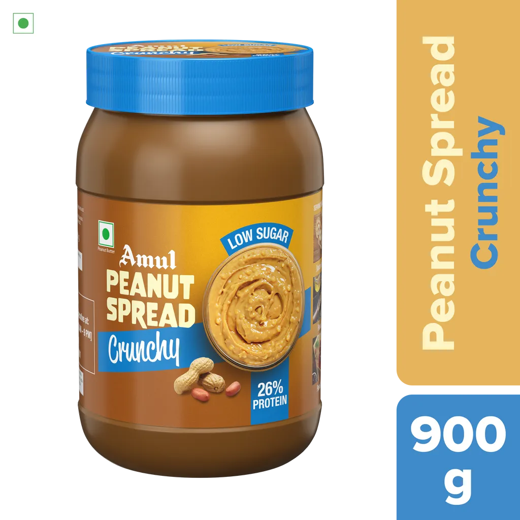 Amul Peanut Butter 'Crunchy' | 900 g Jar