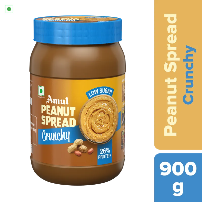 Amul Peanut Butter 'Crunchy' | 900 g Jar