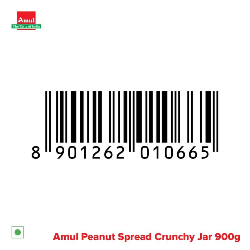 Amul Peanut Butter 'Crunchy', 900 g