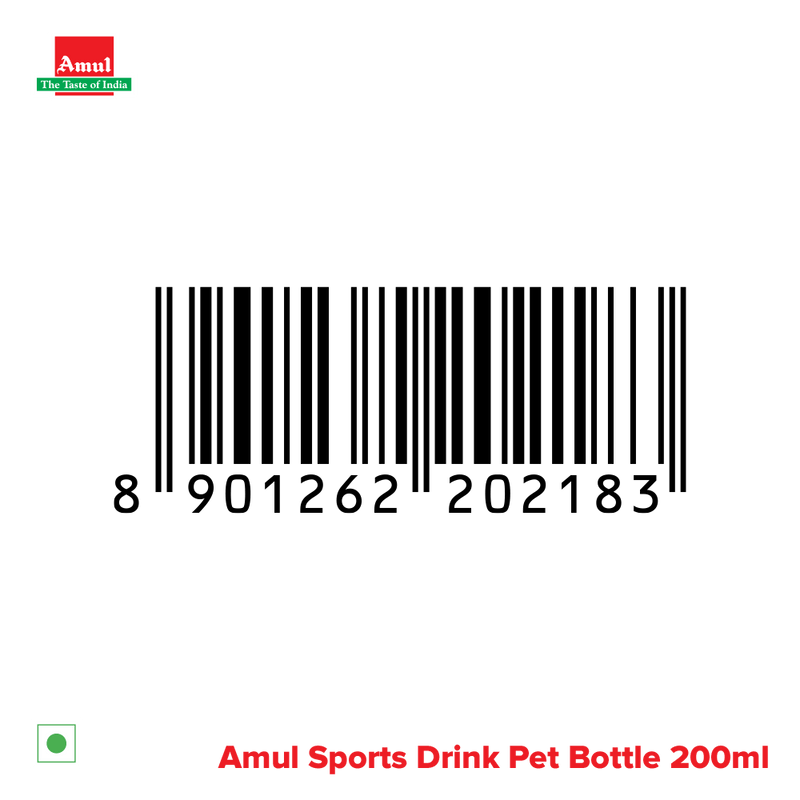 Amul Sport, 200 mL | Pack of 8