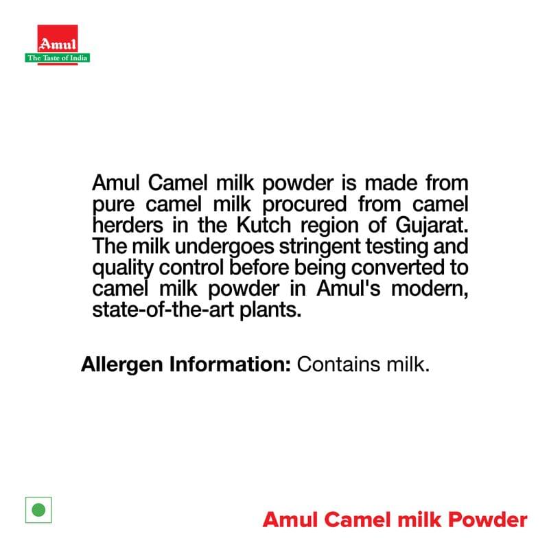Amul Camel Milk Powder, 25 g | Pack of 10 Sachets