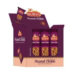SURYA RS.10 PEANUT CHIKKI (Pack of 30) (30 pcs to Rs.10 each)