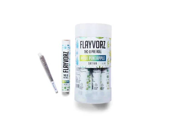 Flayvorz THC-O Pre-Rolls | Maui Pineapple (Sativa)