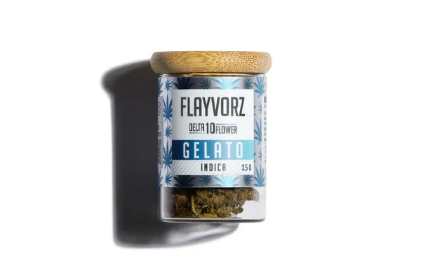 Flayvorz D10 Flower | Gelato 7g Jar