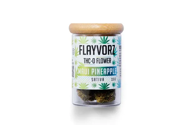Flayvorz THC-O Flower | Maui Pineapple 3.5g Jar