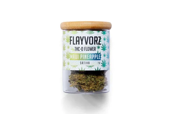 Flayvorz THC-O Flower | Maui Pineapple 7g Jar