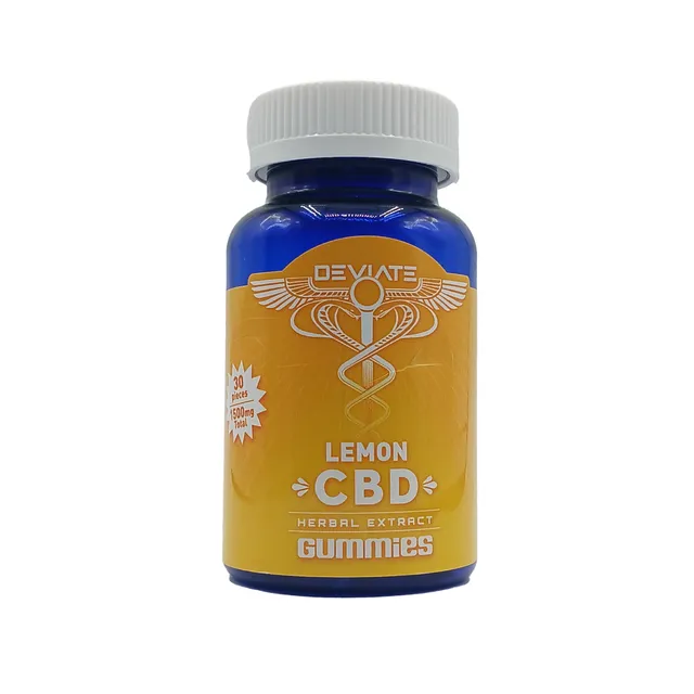 DEVIATE Lemon CBD Gummies