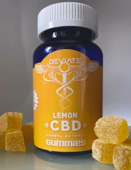 DEVIATE Lemon CBD Gummies