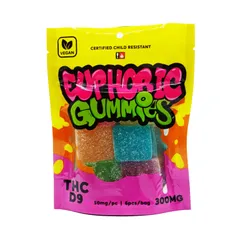 Euphoric Gummies™ 300mg Delta-9 Mixed Fruit Gummies 6-Pack