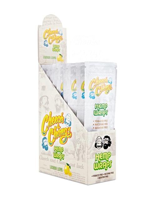 Cheech and Chong's Hemp Wraps 25ct. Box - Lemon Love