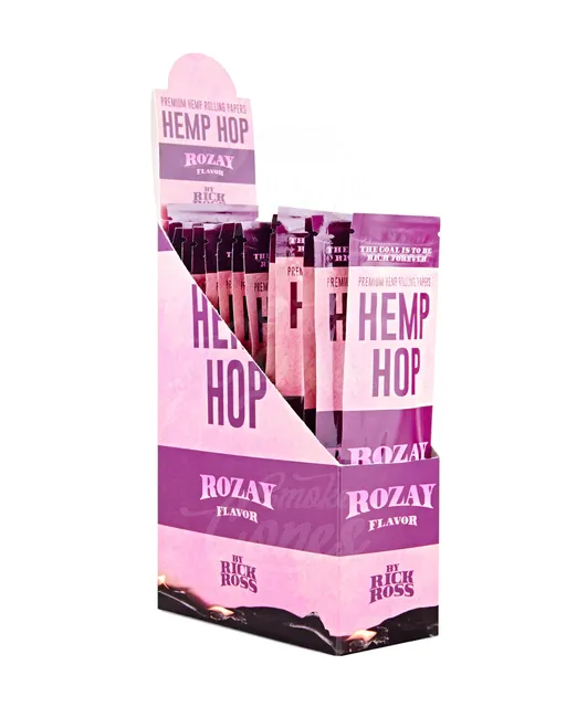 Hemp Hop by Rick Ross Hemp Wrap Rolling Papers Rozay