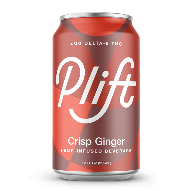 Plift Delta-9 Beverage - Crisp Ginger