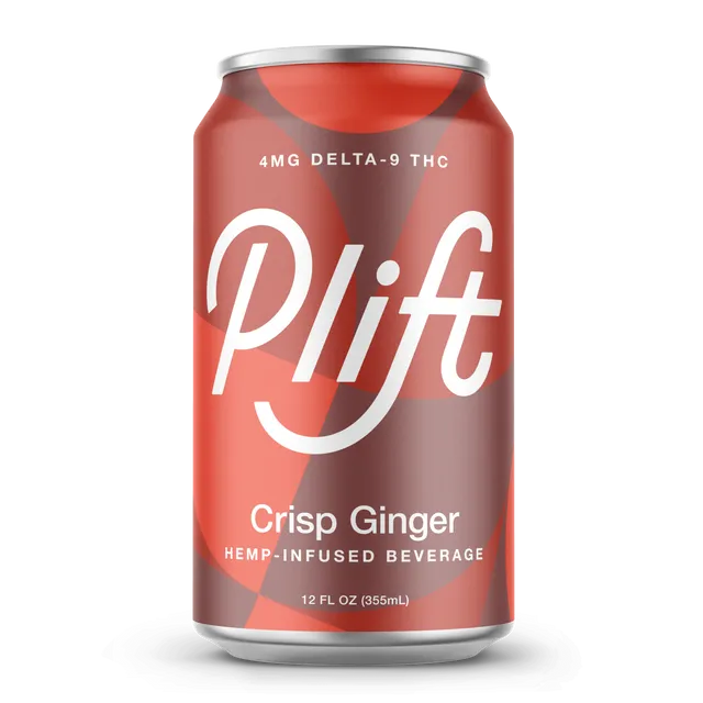 Plift Delta-9 Beverage - Crisp Ginger
