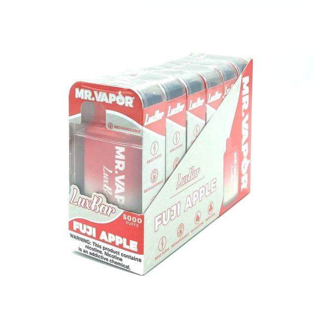 Mr. Vapor Luxbar 5% Fuji Apple