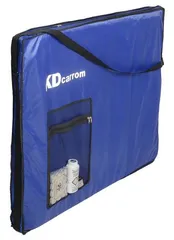 KD Carrom Board Cover Champion Board Quality Cover With Extra Pocket For Coins, Striker & Powder