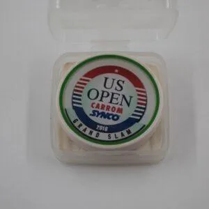 Synco US Open Carrom Striker Professional 15g With Special Case, Assorted Color