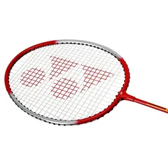 Yonex GR 303 Aluminium Blend Badminton Racquet with Full Cover, Set of 2 Red