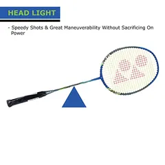 YONEX Nanoray 6000I G4-U Aluminum Badminton Racquet with Full Cover (Blue) Blue