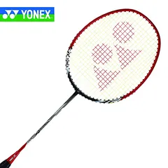 YONEX Nanoray 6000I G4-U Aluminum Badminton Racquet with Full Cover (Red) Red