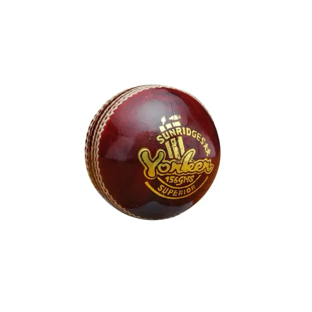 SS Yorker Cricket Ball, Red - 1PC