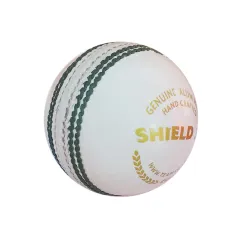 SG Shield 30 Cricket Ball for Adult, White - 1PC